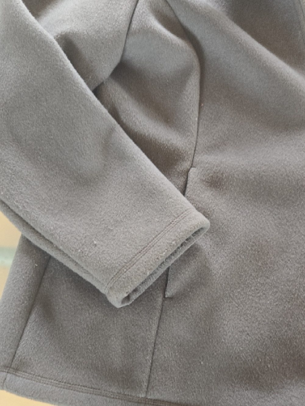 32 Degrees Gray Lightweight Fleece Jacket - Picture 3 of 12